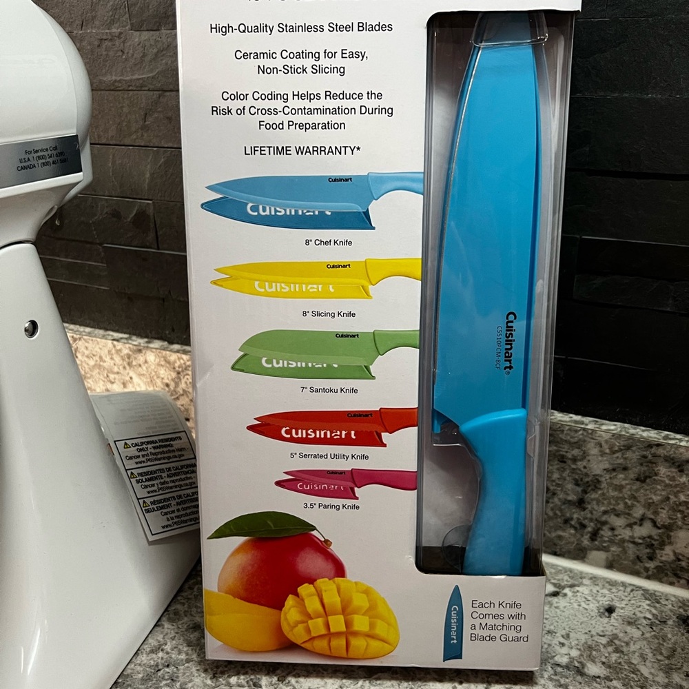 Cuisinart Advantage 10 piece knife set NEW